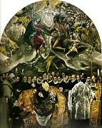 El Greco burial of count orgaz oil painting